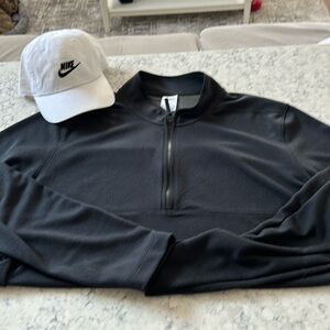 Nike Men’s Golf Sweater XL and Hat